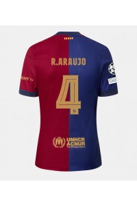 Barcelona Ronald Araujo #4 Fotballdrakt Hjemme Klær 2024-25 Korte ermer